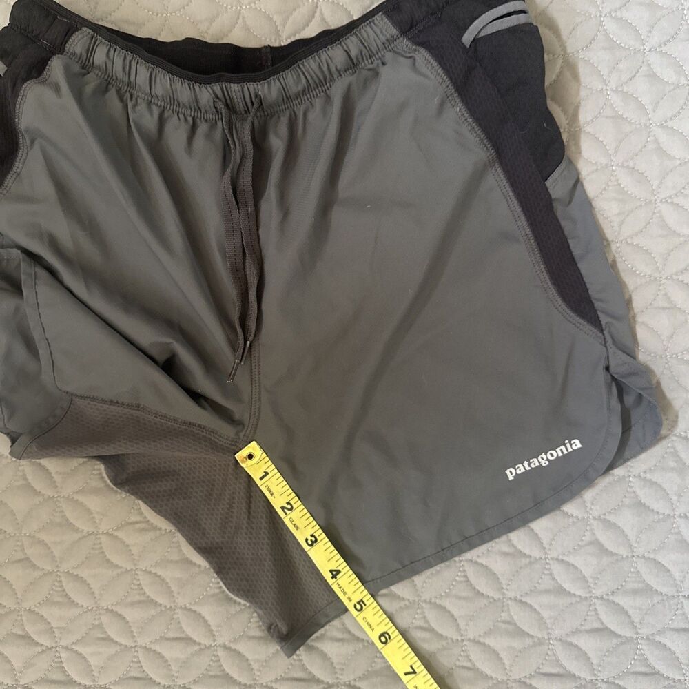Patagonia Shorts Mens Small Gray/Black Lined Athletic Running Casual Pockets - Picture 11 of 14